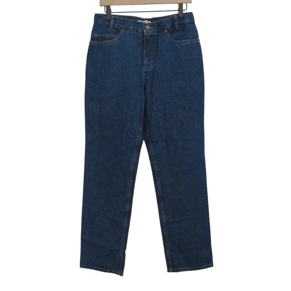 Pendleton Womens Sz 10P Medium Wash High Rise Mom Jeans Straight Leg Cotton - Picture 1 of 6